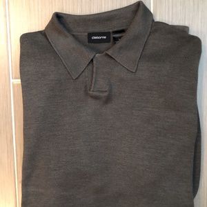 Claiborne 100% silk sweater/shirt